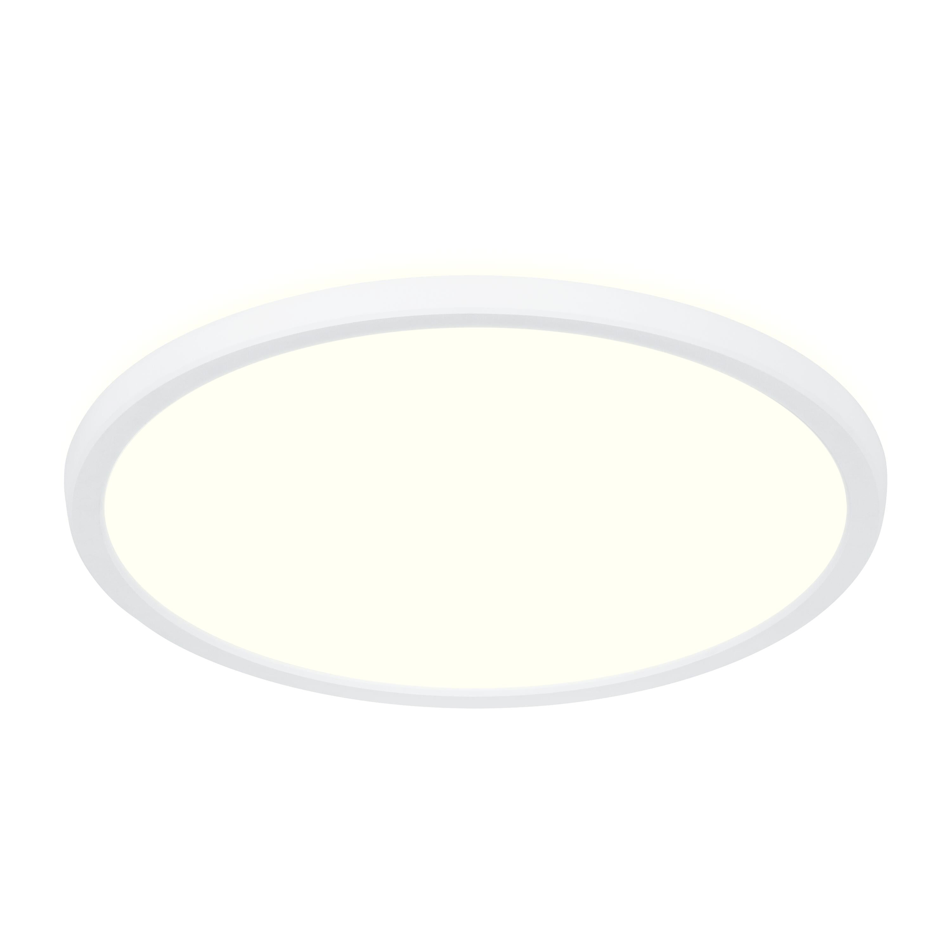 Bricocenter BATHROOM CEILING LIGHT LANO PLASTIC WHITE D 29,4 CM LED 15 W NATURAL LIGHT IP54