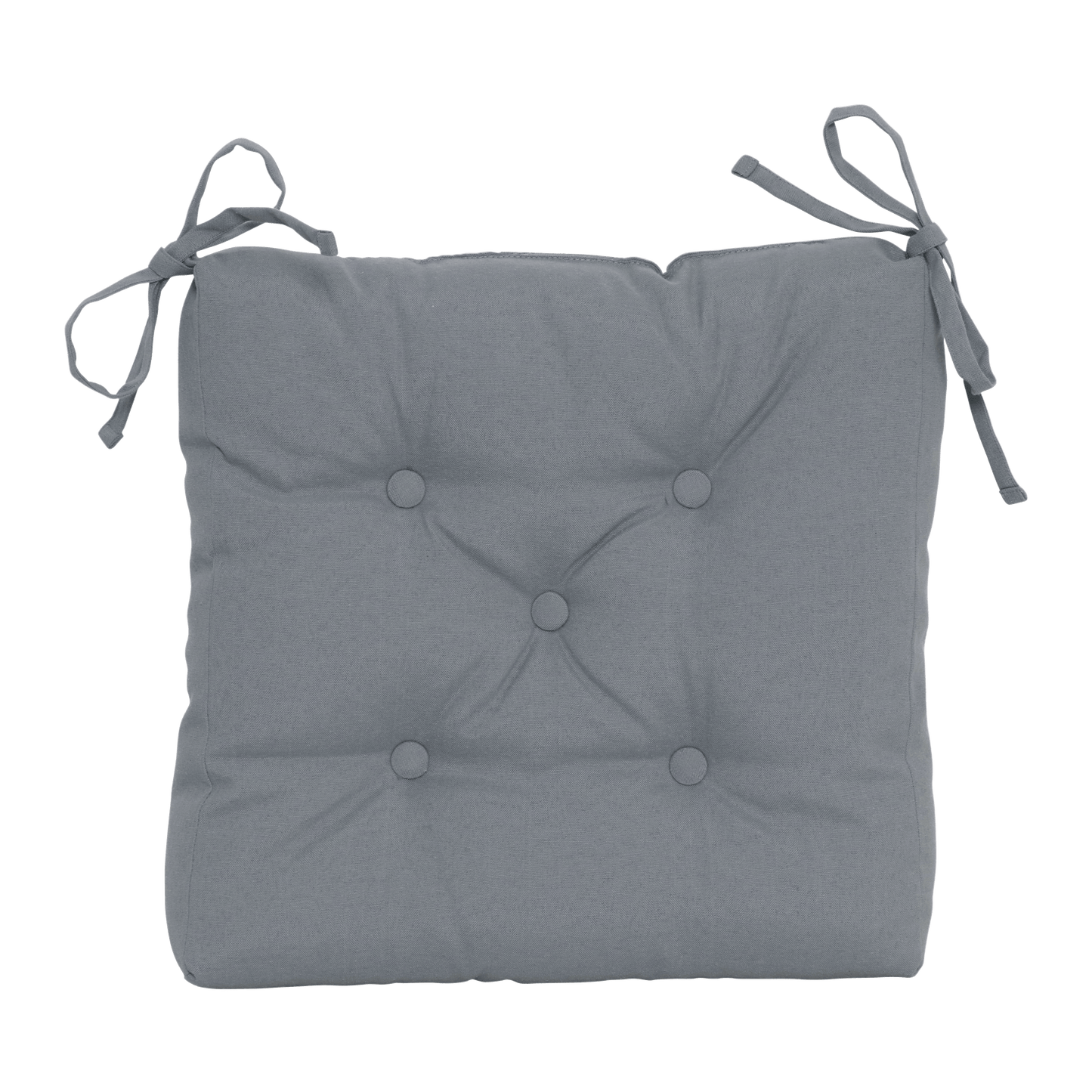 Bricocenter LUCK GREY GRANITE CHAIR COVER 40X40X6 CM POLYCOTTON