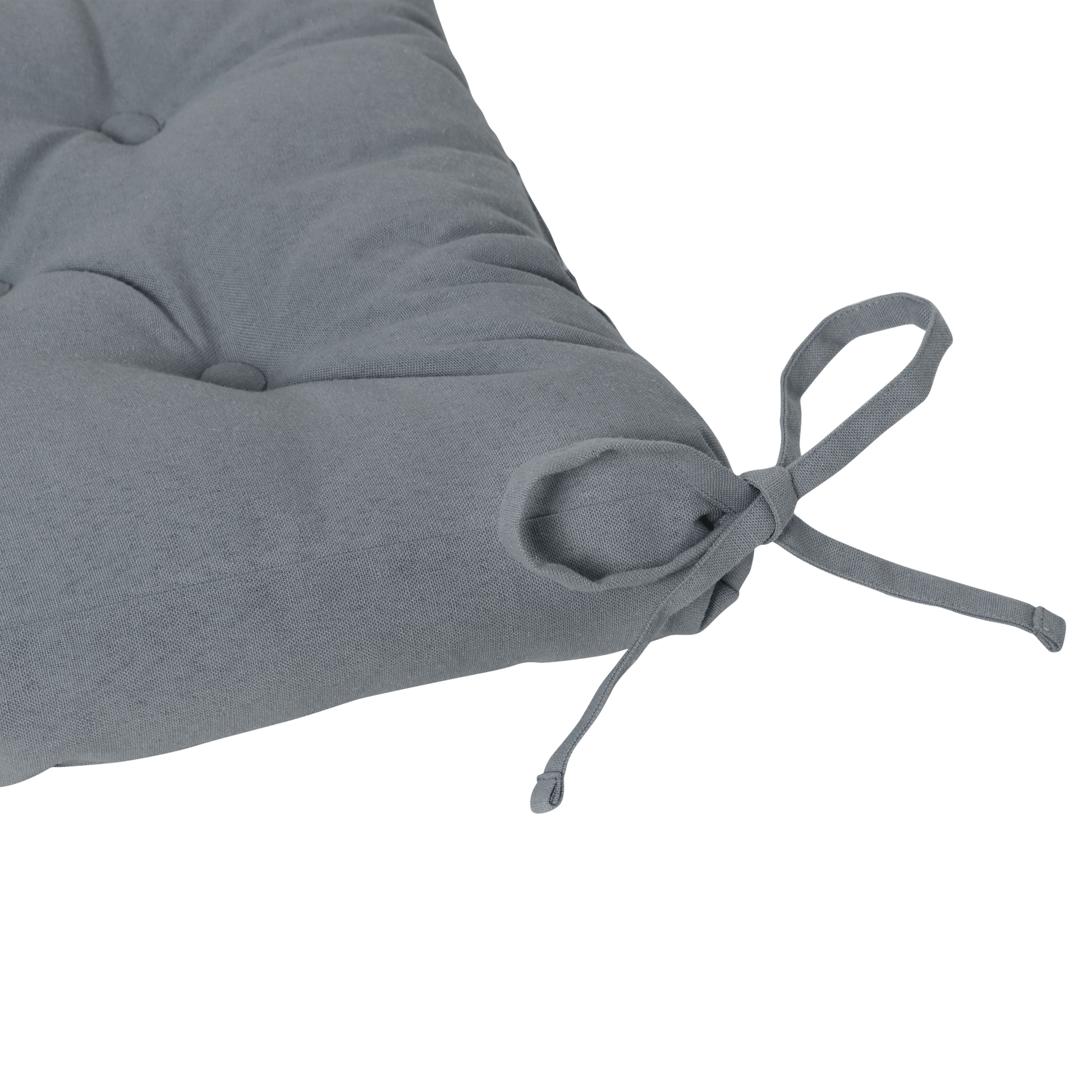 Bricocenter LUCK GREY GRANITE CHAIR COVER 40X40X6 CM POLYCOTTON