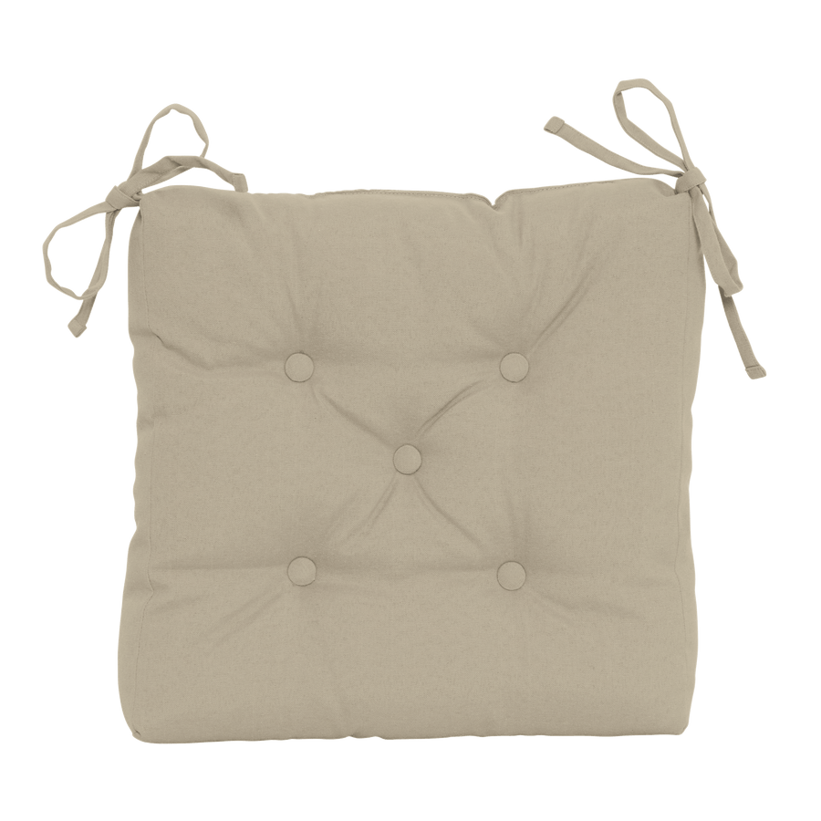 Bricocenter LUCK CHAIR COVER ECRU 40X40X6 CM POLYCOTTON