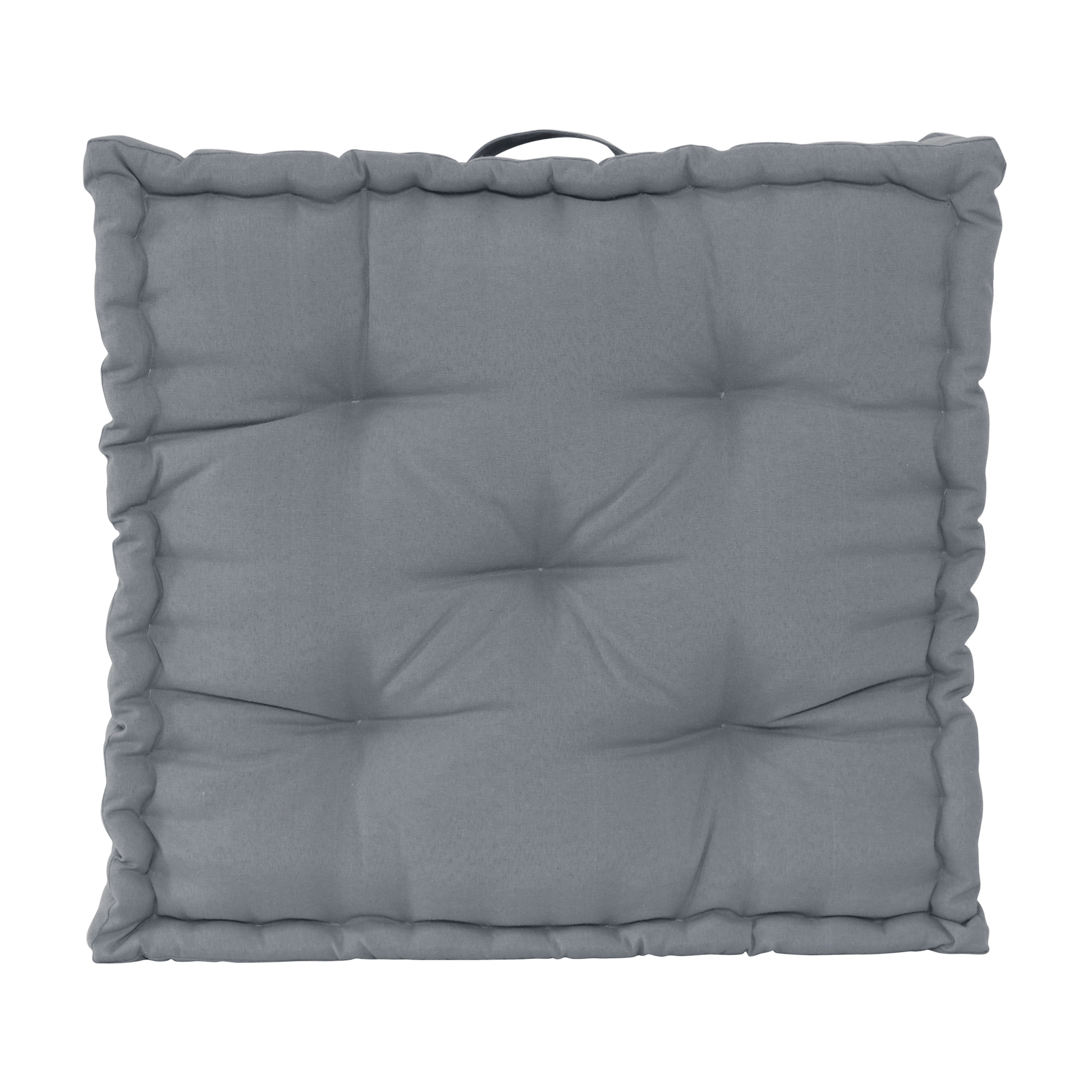Bricocenter LUCK GRANITE GREY MATTRESS CUSHION 40X40X10