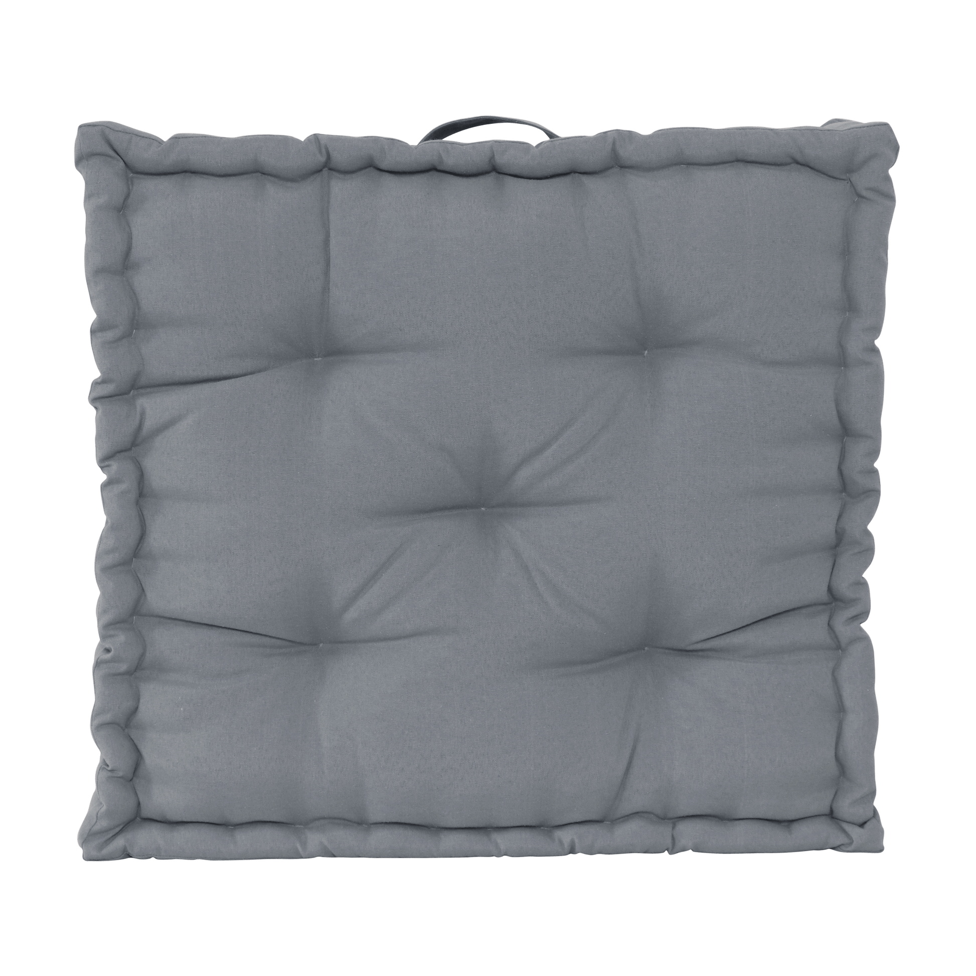 LUCK GRANITE GREY MATTRESS CUSHION 40X40X10