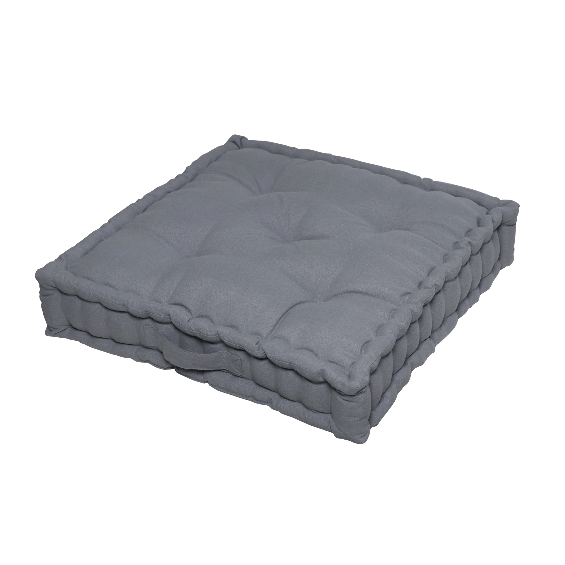 Bricocenter LUCK GRANITE GREY MATTRESS CUSHION 40X40X10