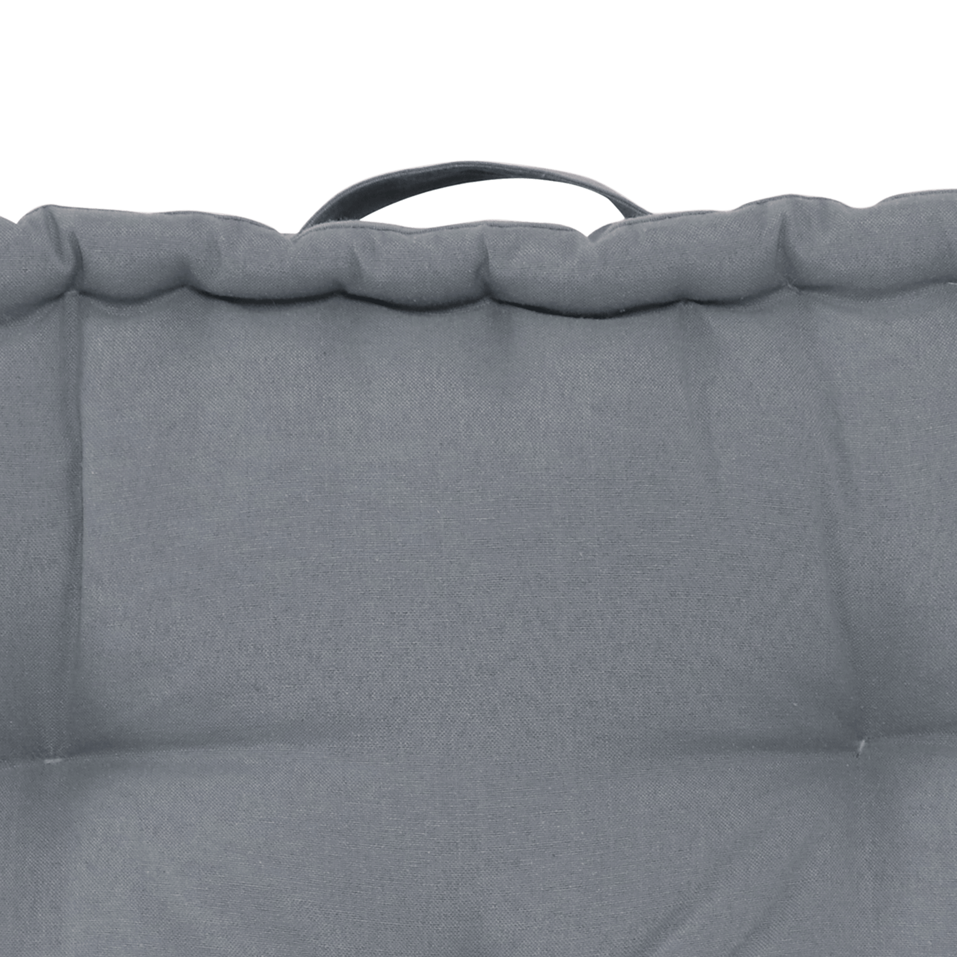 Bricocenter LUCK GRANITE GREY MATTRESS CUSHION 40X40X10