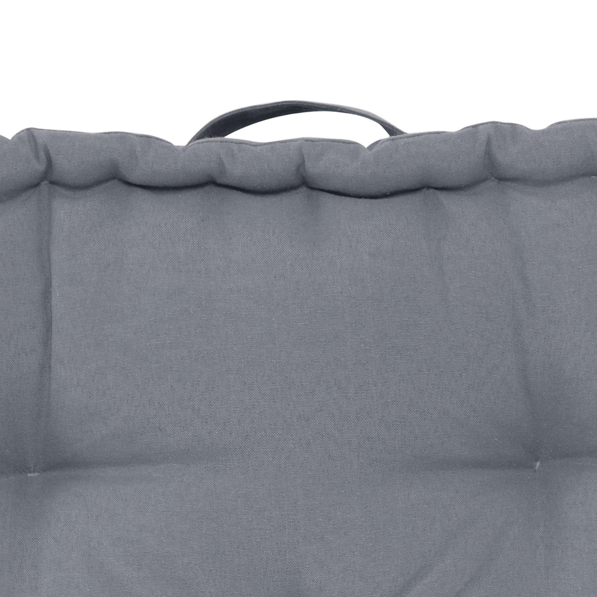 LUCK GRANITE GREY MATTRESS CUSHION 40X40X10