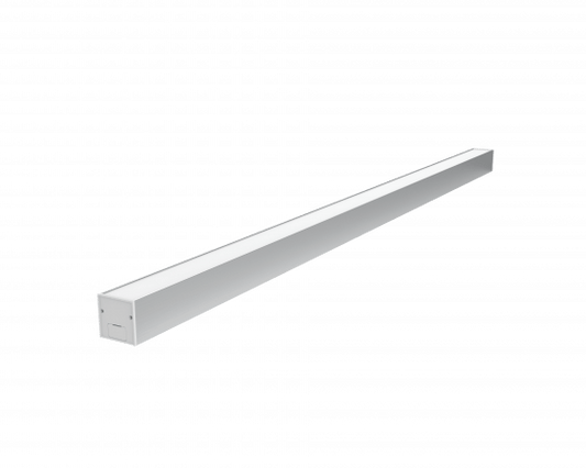 Bricocenter SLIMLINE ALUMINIUM PROFILE SILVER 100 CM LED 28W NATURAL LIGHT
