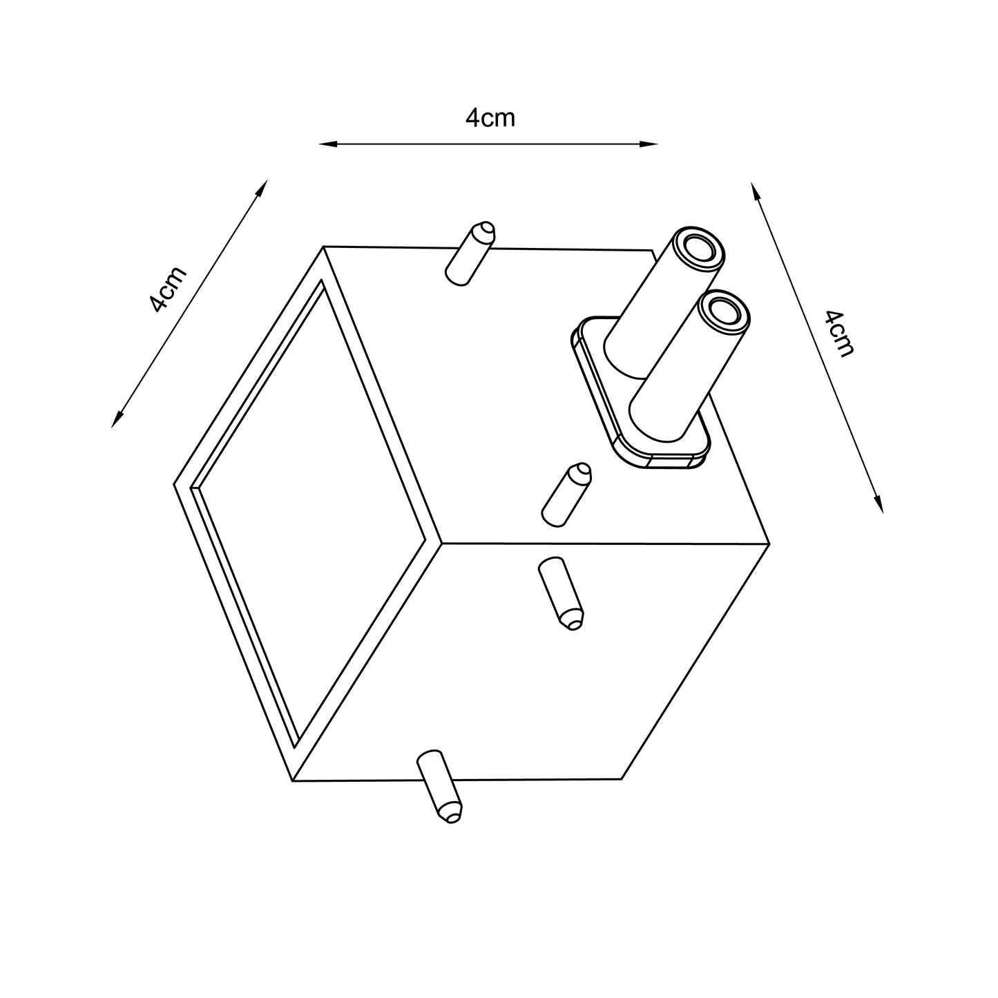 Bricocenter CORNER CONNECTOR FOR SLIMLINE LED 1.3W NATURAL LIGHT
