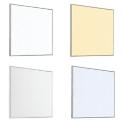 ALUMINIUM LED PANEL SILVER 60X60 CM 42W CCT DIMMABLE - best price from Maltashopper.com BR420005522