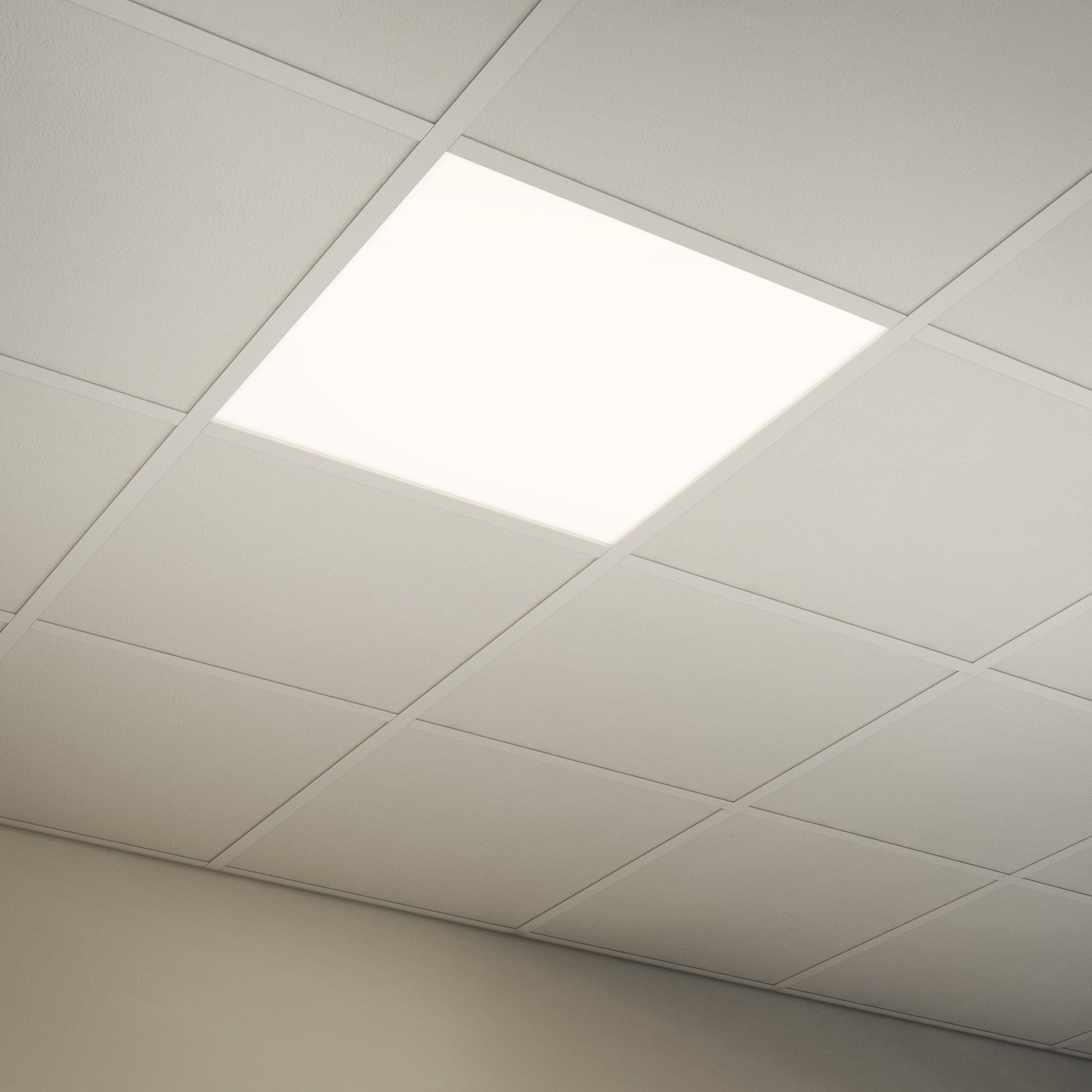 LED PANEL METAL WHITE 60X60 CM 29.5W NATURAL LIGHT