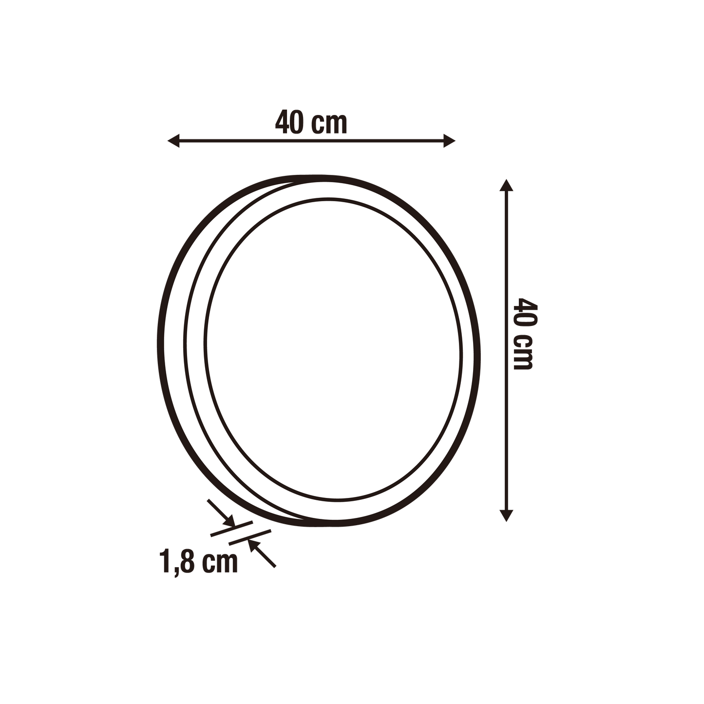 Bricocenter KARS CEILING LIGHT PLASTIC WHITE D40 LED 25W CCT DIMMABLE