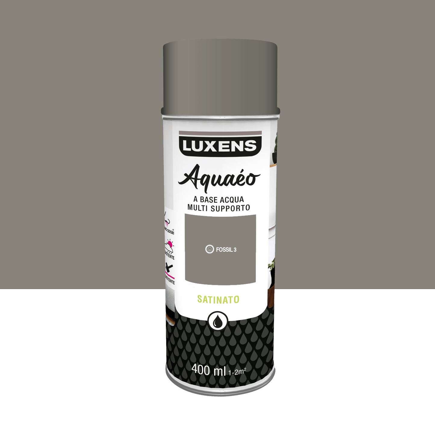 Bricocenter FOSSIL SPRAY 3 SATIN WATER 400 ML LUXENS