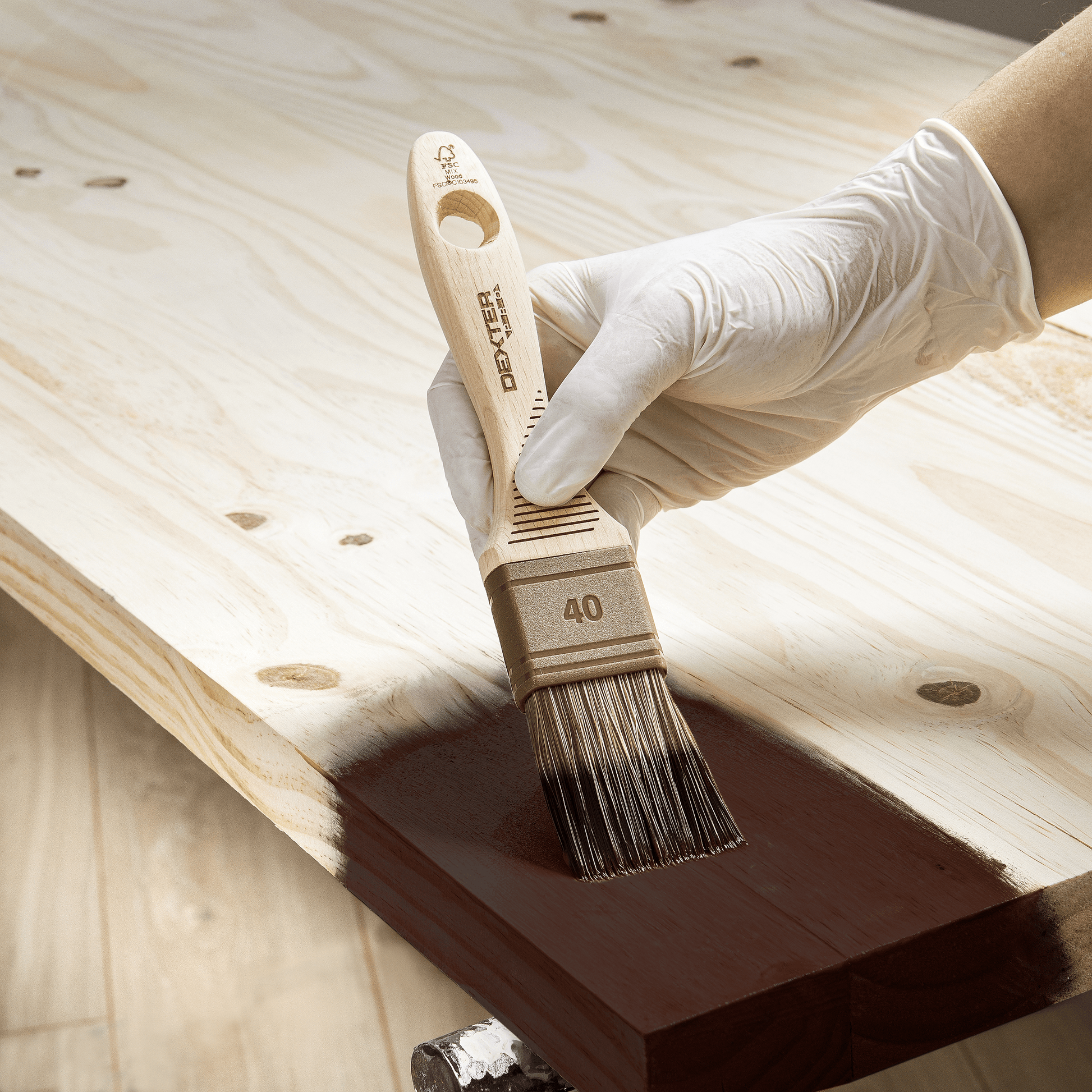 Bricocenter MATT WENGE WOOD VARNISH 0.25 L LUXENS