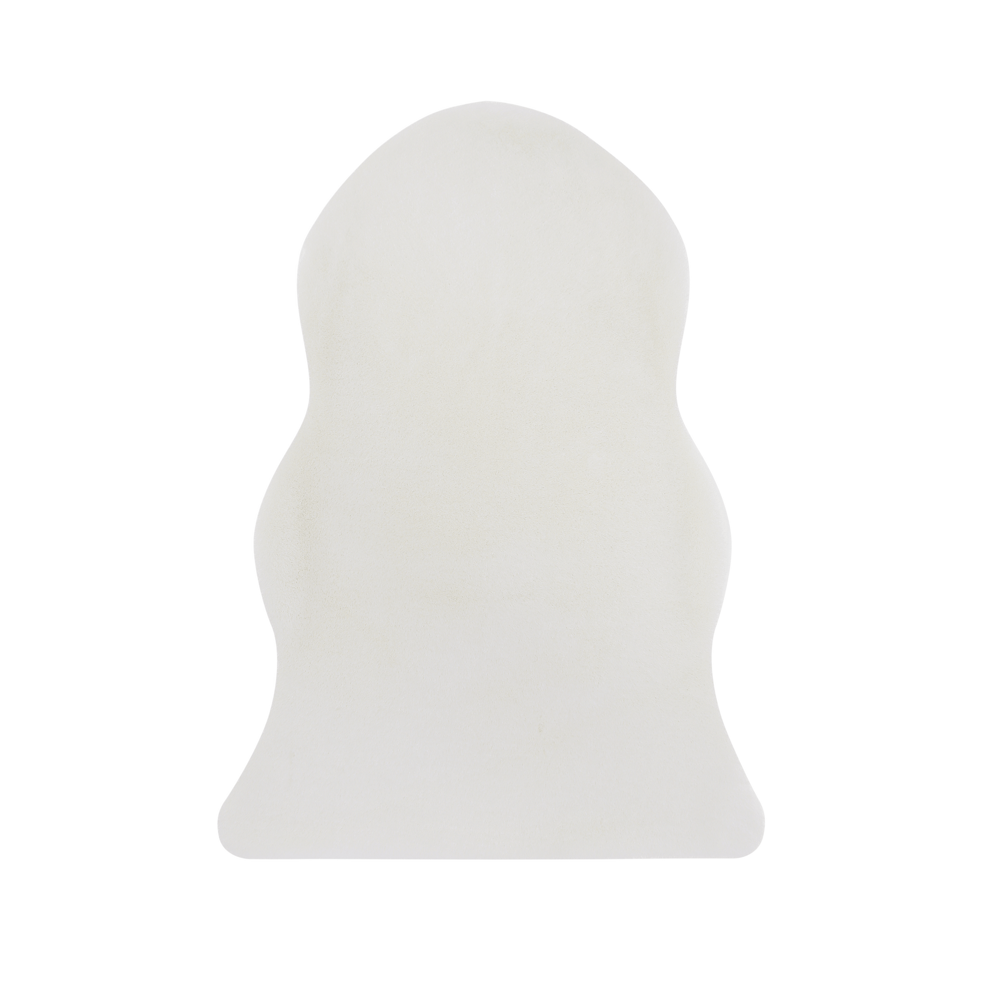Bricocenter CREAM WHITE 60X90CM LONG PILE POLYESTER CARPET