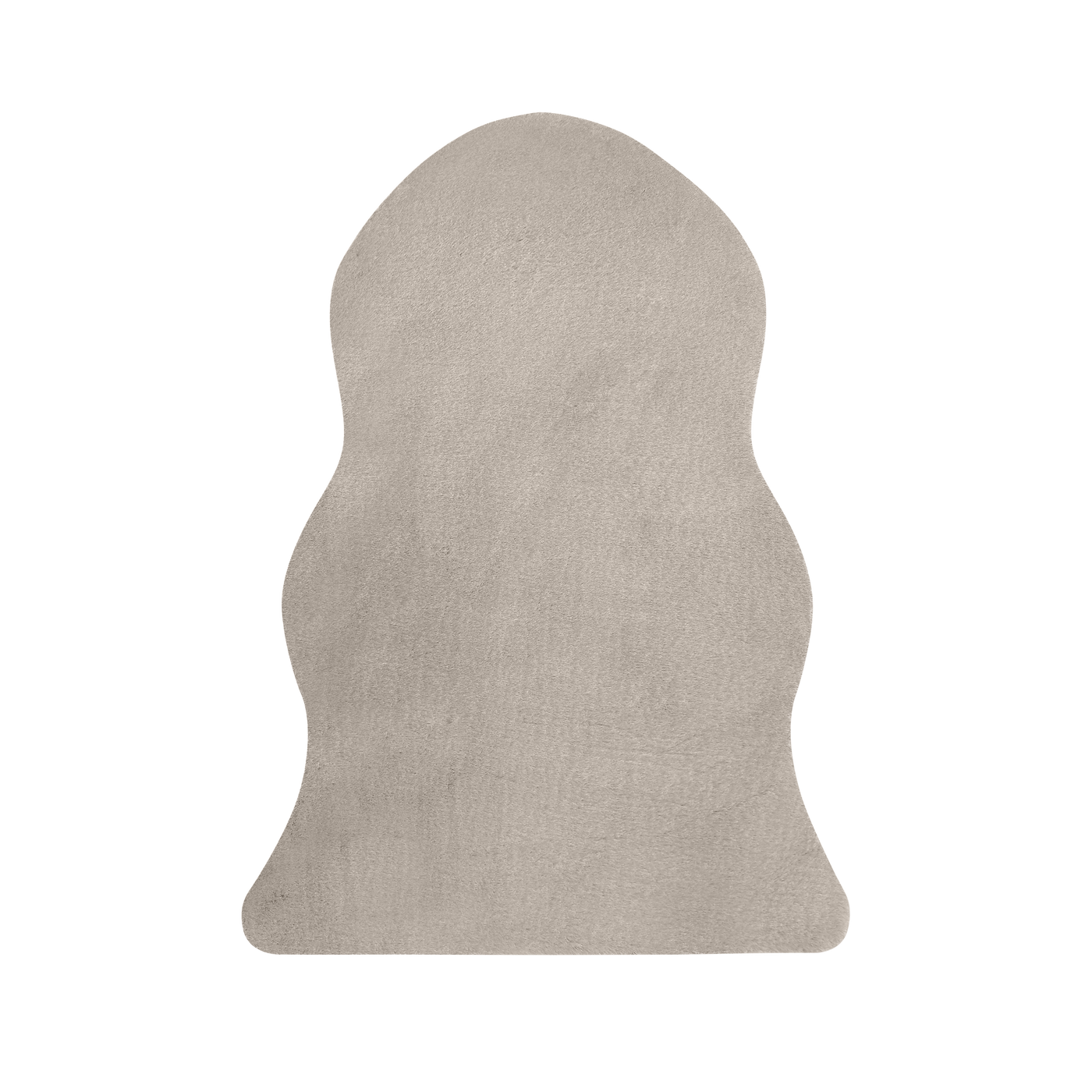 Bricocenter WHITE GREY MOON CARPET 60X90CM LONG PILE POLYESTER