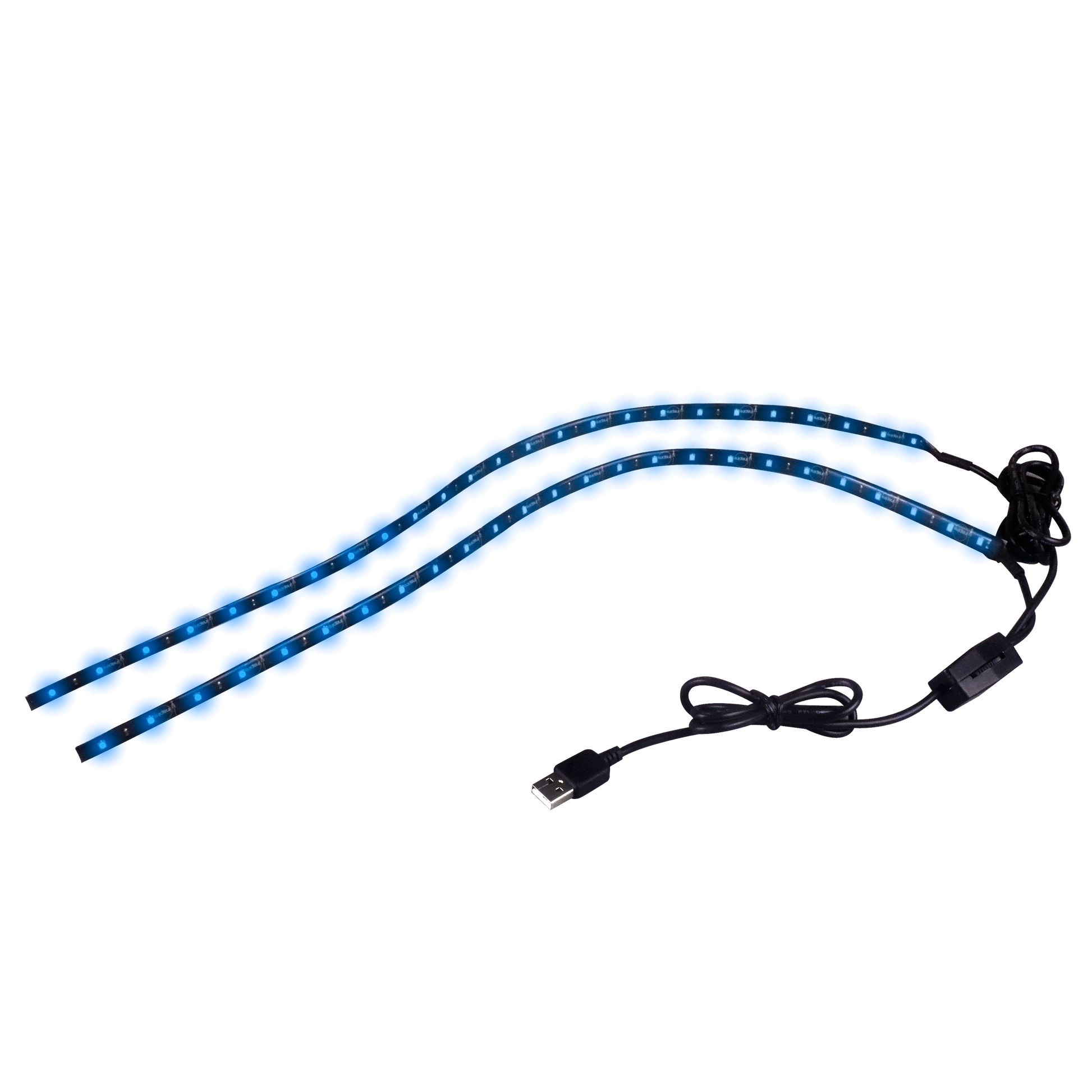 BLUE LED STRIP KIT FOR TV 2x50 CM WITH USB