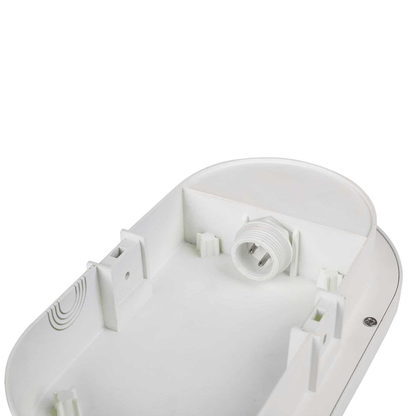 Bricocenter EZY CEILING LIGHT PLASTIC BLACK 20 CM LED 15W NATURAL LIGHT IP65