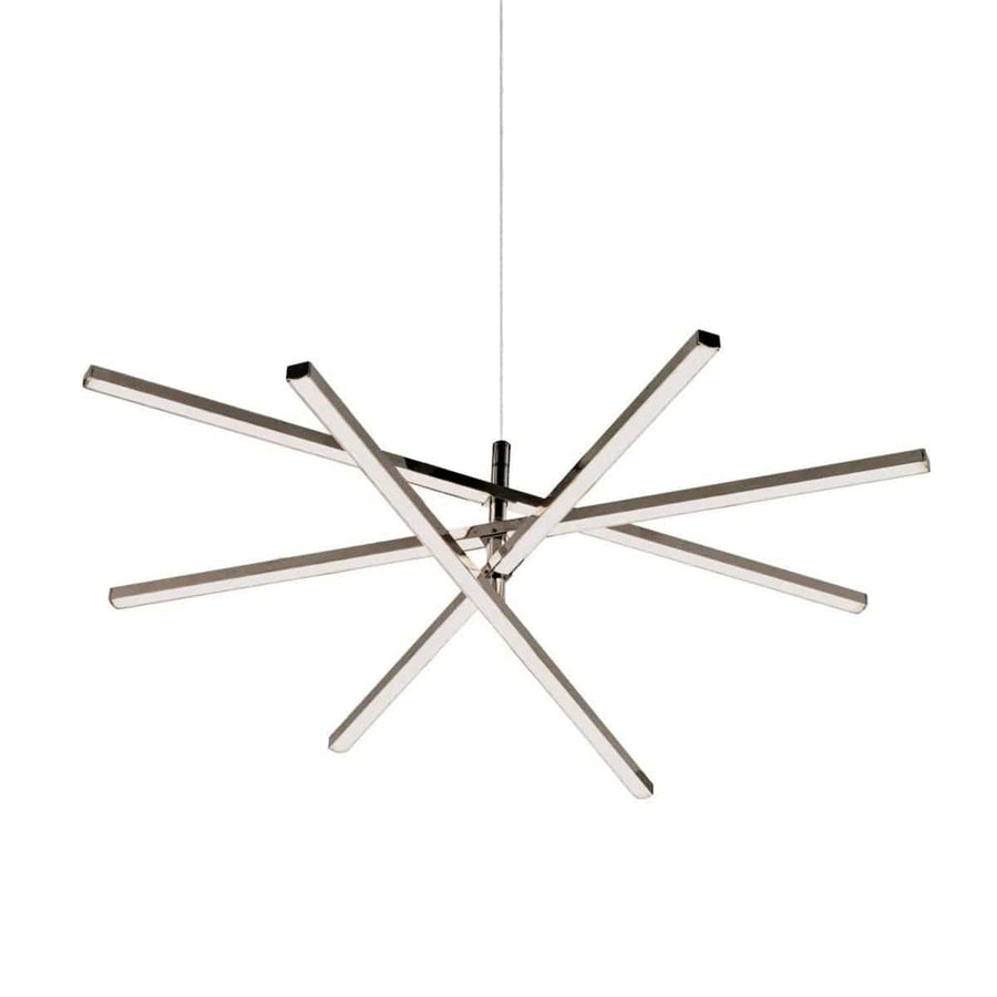Bricocenter CHANDELIER CONCORD CHROME D60 LED 4X6W NATURAL LIGHT