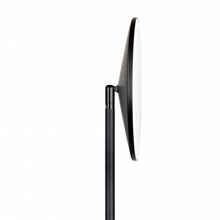 Bricocenter FLOOR LAMP NENUFAR METAL GREY H180 LED 18W DIMMABLE