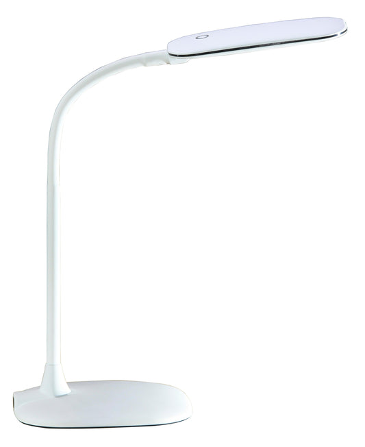 Bricocenter STUDIO LAMP MEI PLASTIC WHITE H55 LED 6,5W WARM LIGHT TOUCH