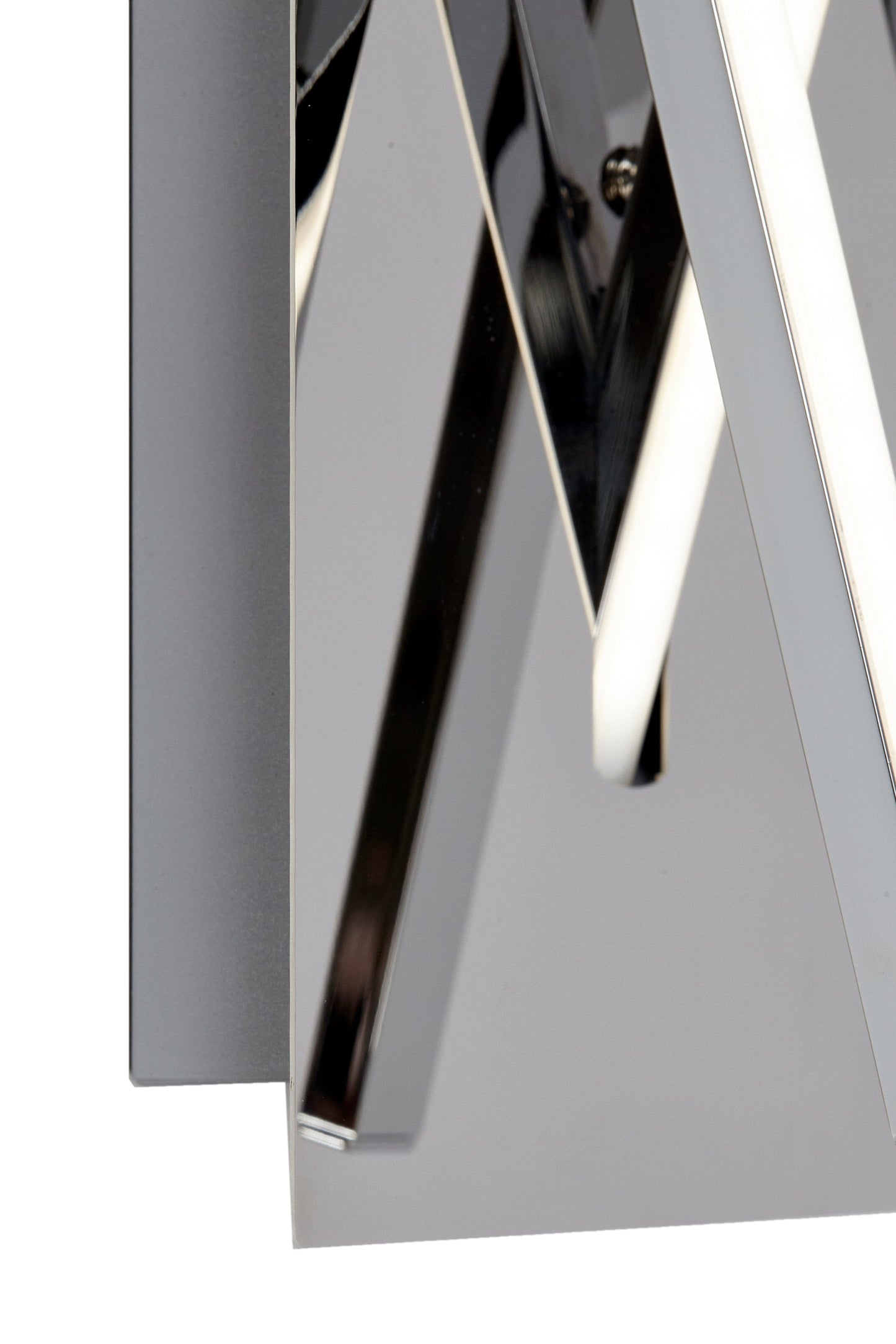 OTOK LIGHT fixture in polished chrome 40.3X40.3xH5.2 CM LED 30W WARM LIGHT