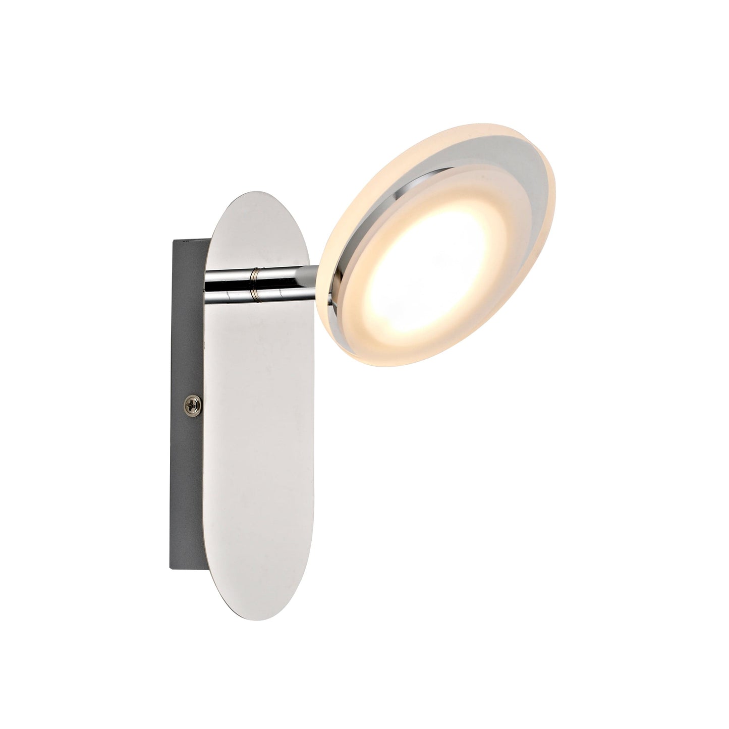 Bricocenter LOOB METAL SPOTLIGHT CHROME LED 5W WARM LIGHT