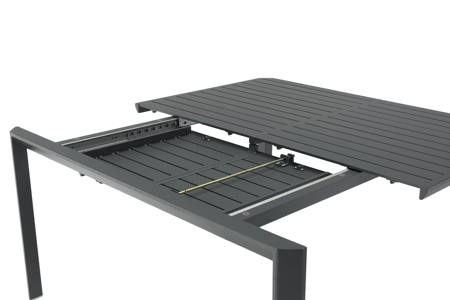 Bricocenter IDAHO ALUMINUM ELONGABLE TABLE 97-149x149 ANTHACITE
