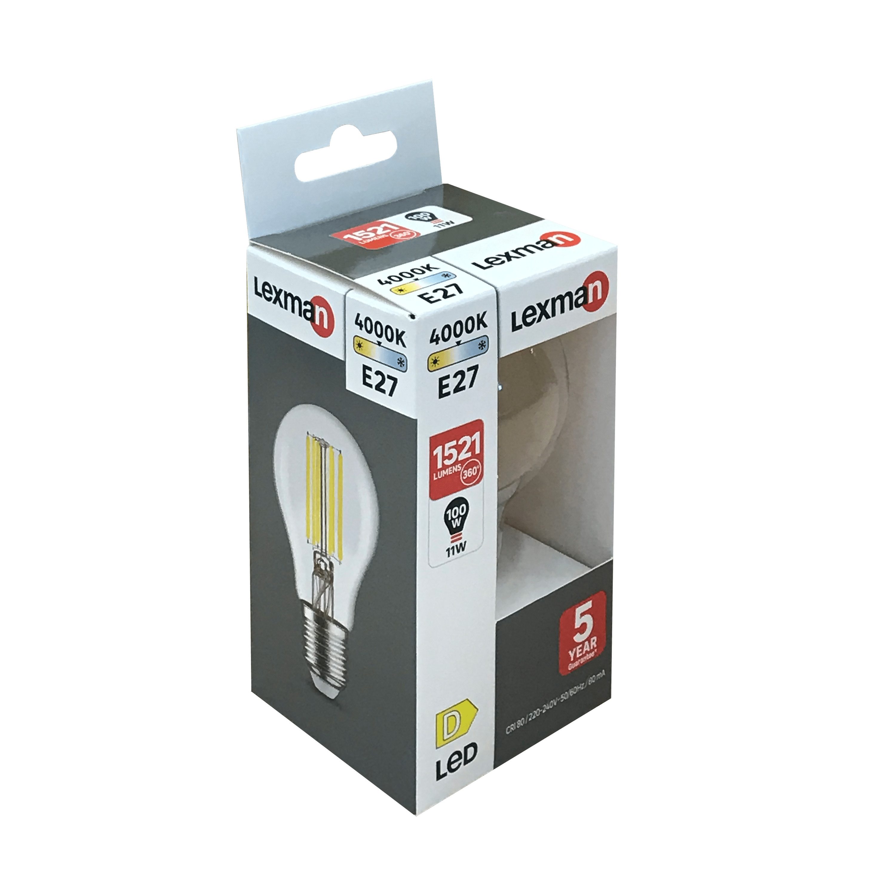 Lexman led e27 shop 100w 1521 lumen