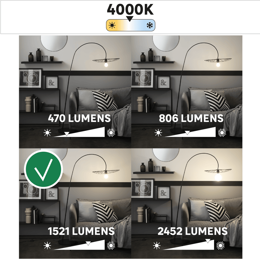 Bricocenter LED BULB E27=100W DROP TRANSPARENT NATURAL LIGHT