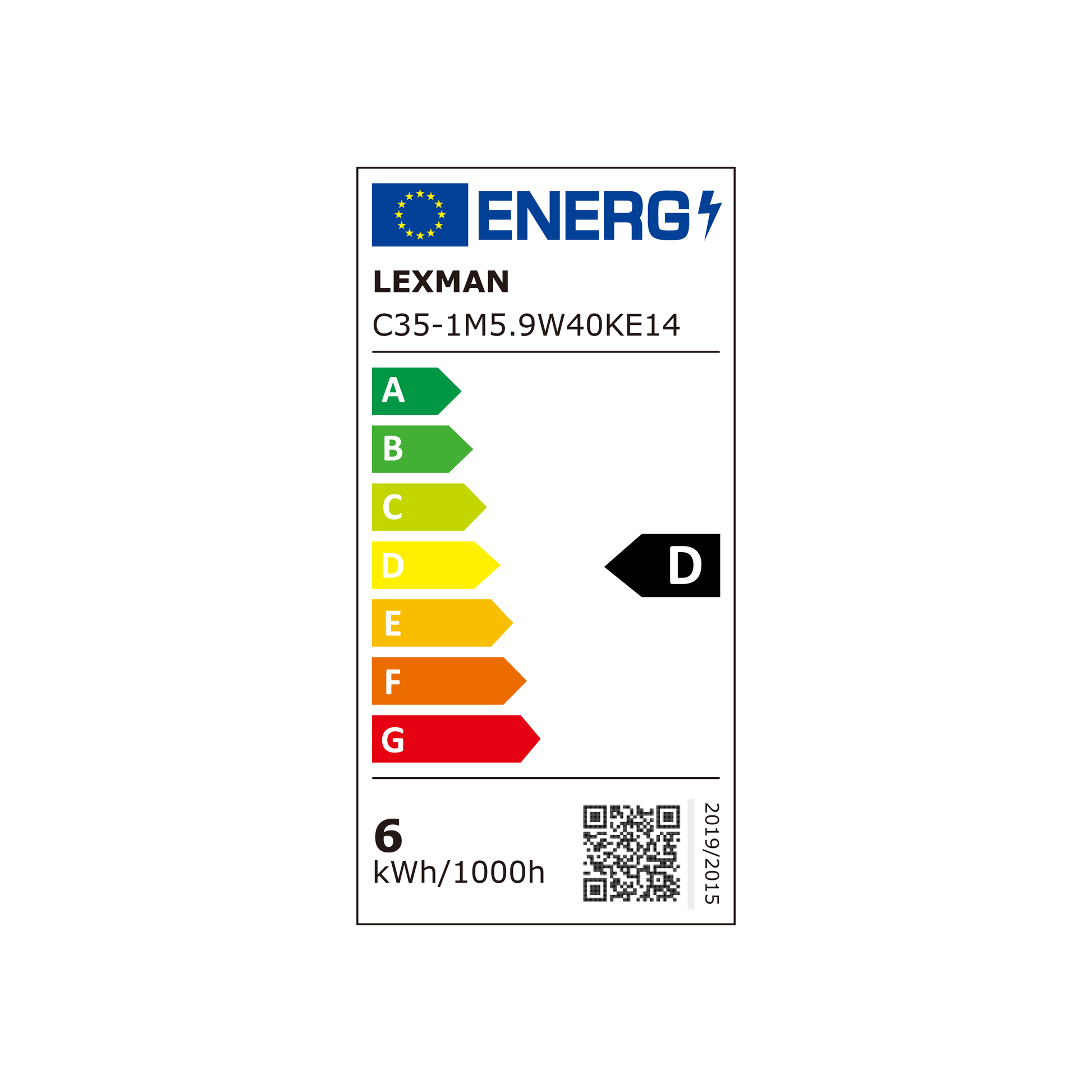 Bricocenter LED BULB E14=60W CANDLE FROSTED WARM LIGHT
