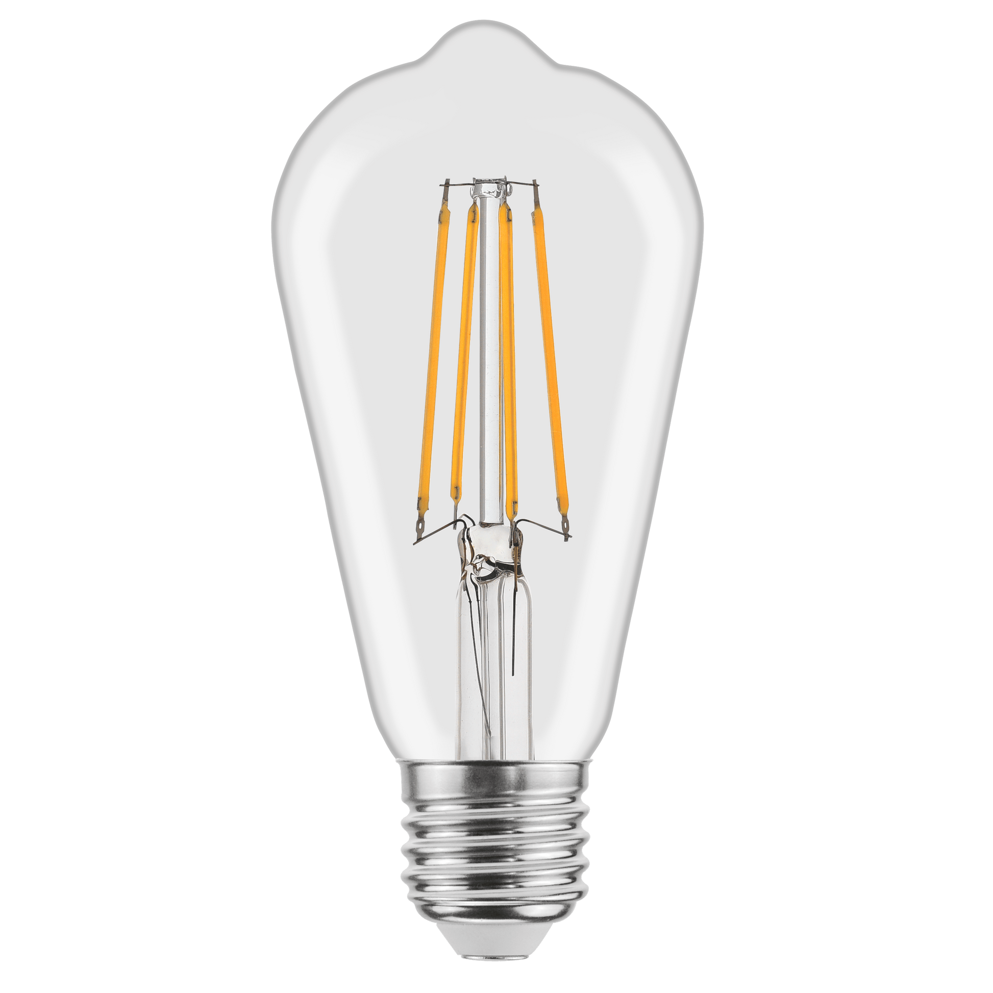 LED DECORATIVE BULB E27=75W CLEAR NATURAL LIGHT