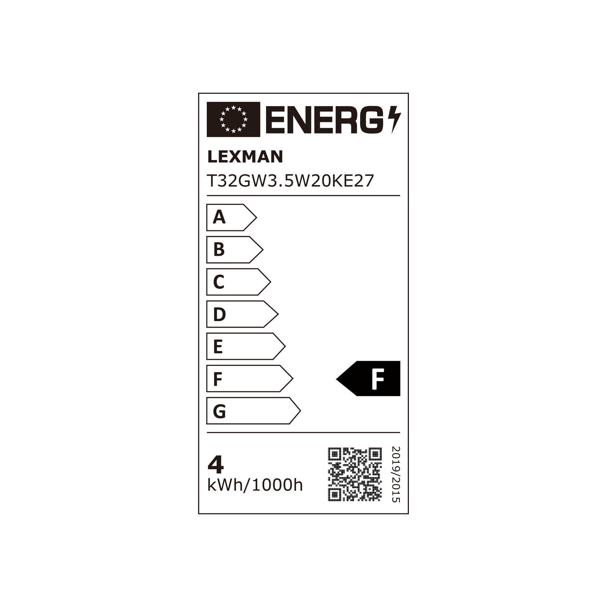 Bricocenter DECORATIVE LED BULB E27= 28W TUBULAR AMBER