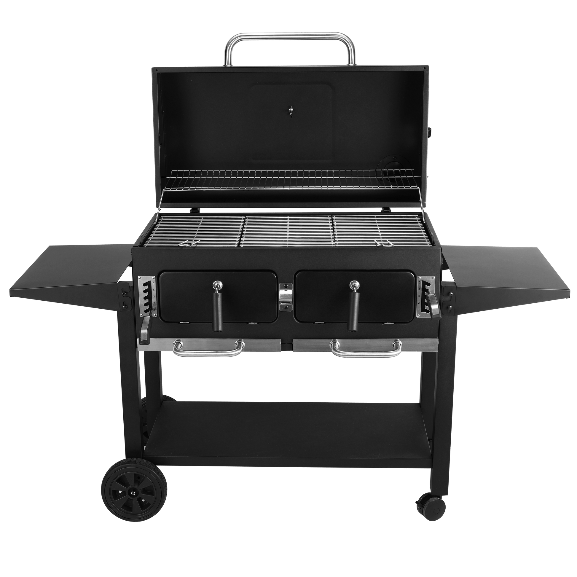 Bricocenter KING SIZE CHARCOAL BARBECUE With 2 independent burners