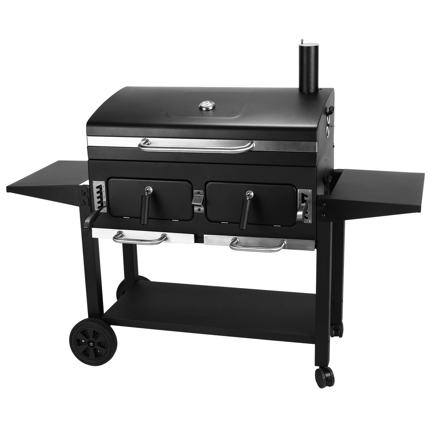 Bricocenter KING SIZE CHARCOAL BARBECUE With 2 independent burners