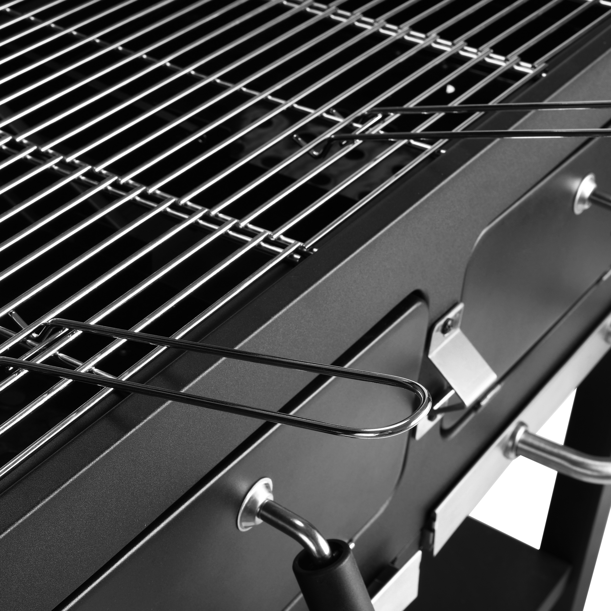 Bricocenter KING SIZE CHARCOAL BARBECUE With 2 independent burners