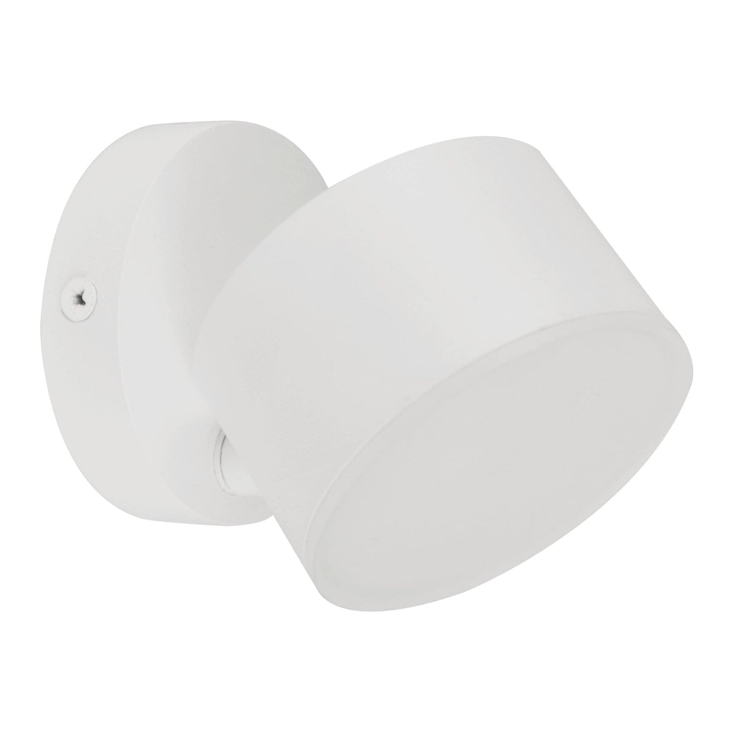 DOPAN ACRYLIC WHITE 7x6x7CM LED 5W WARM LIGHT FLOOR LIGHT