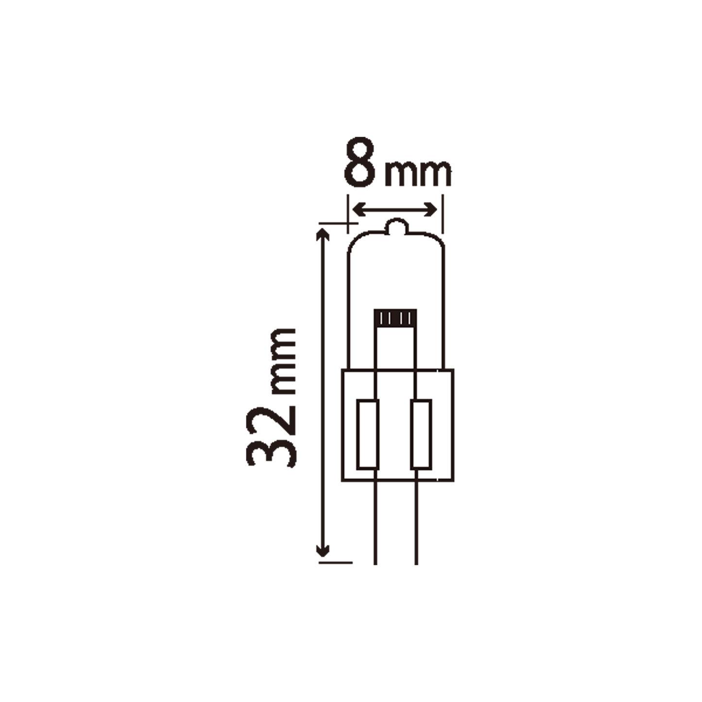 Bricocenter 3 G4 HALOGEN BULBS =10W