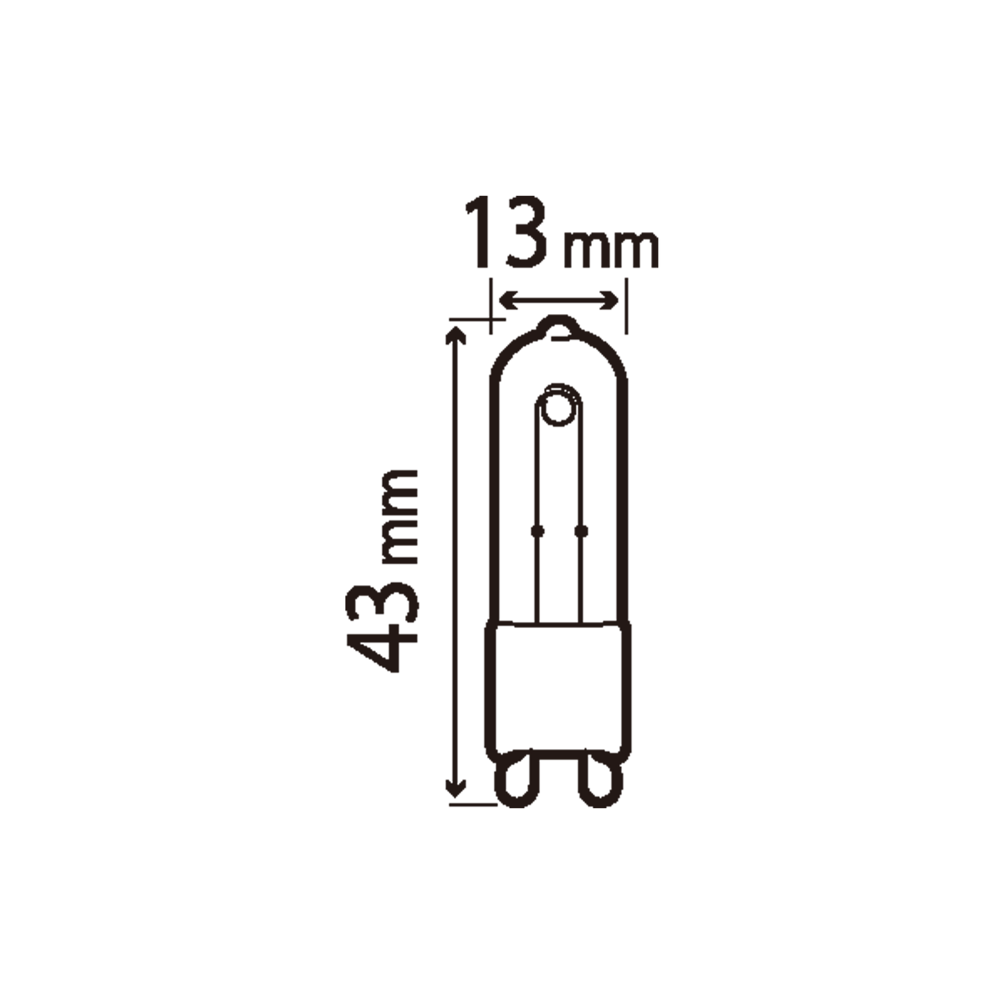 Bricocenter 3 G9 HALOGEN BULBS =60W