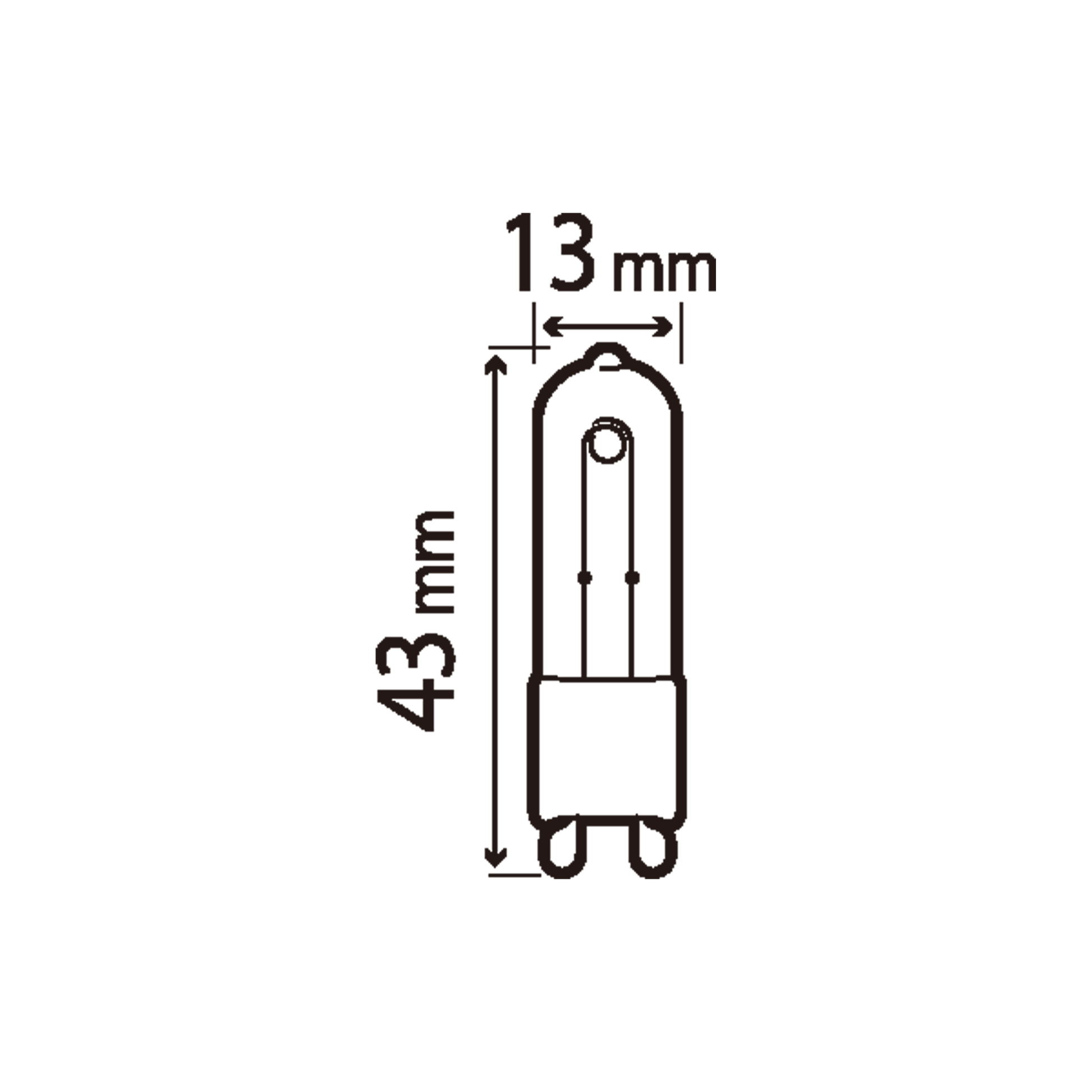Bricocenter 3 G9 HALOGEN BULBS =25W