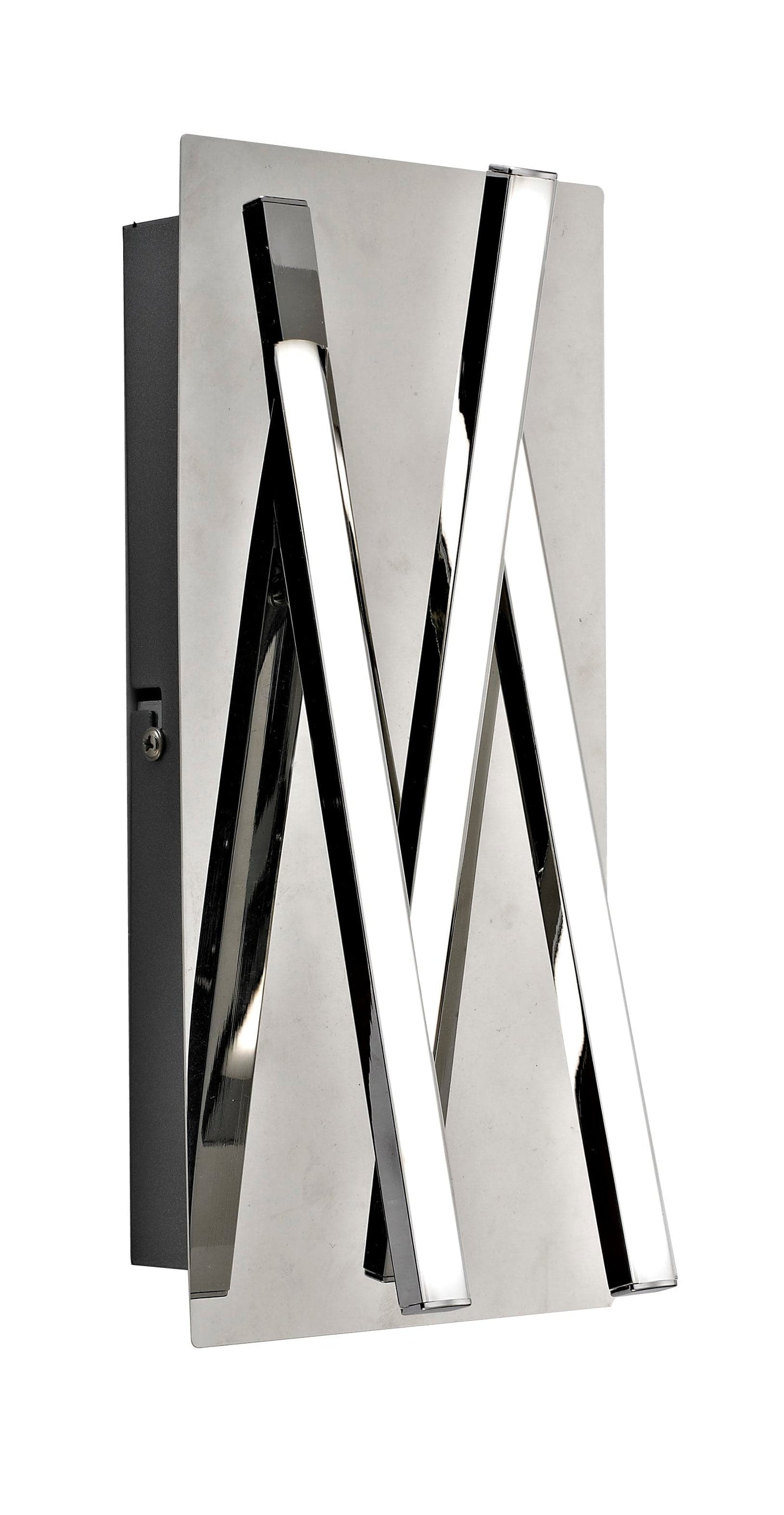 Bricocenter OTOK LIGHT fixture in polished chrome 40.3X40.3xH5.2 CM LED 30W WARM LIGHT