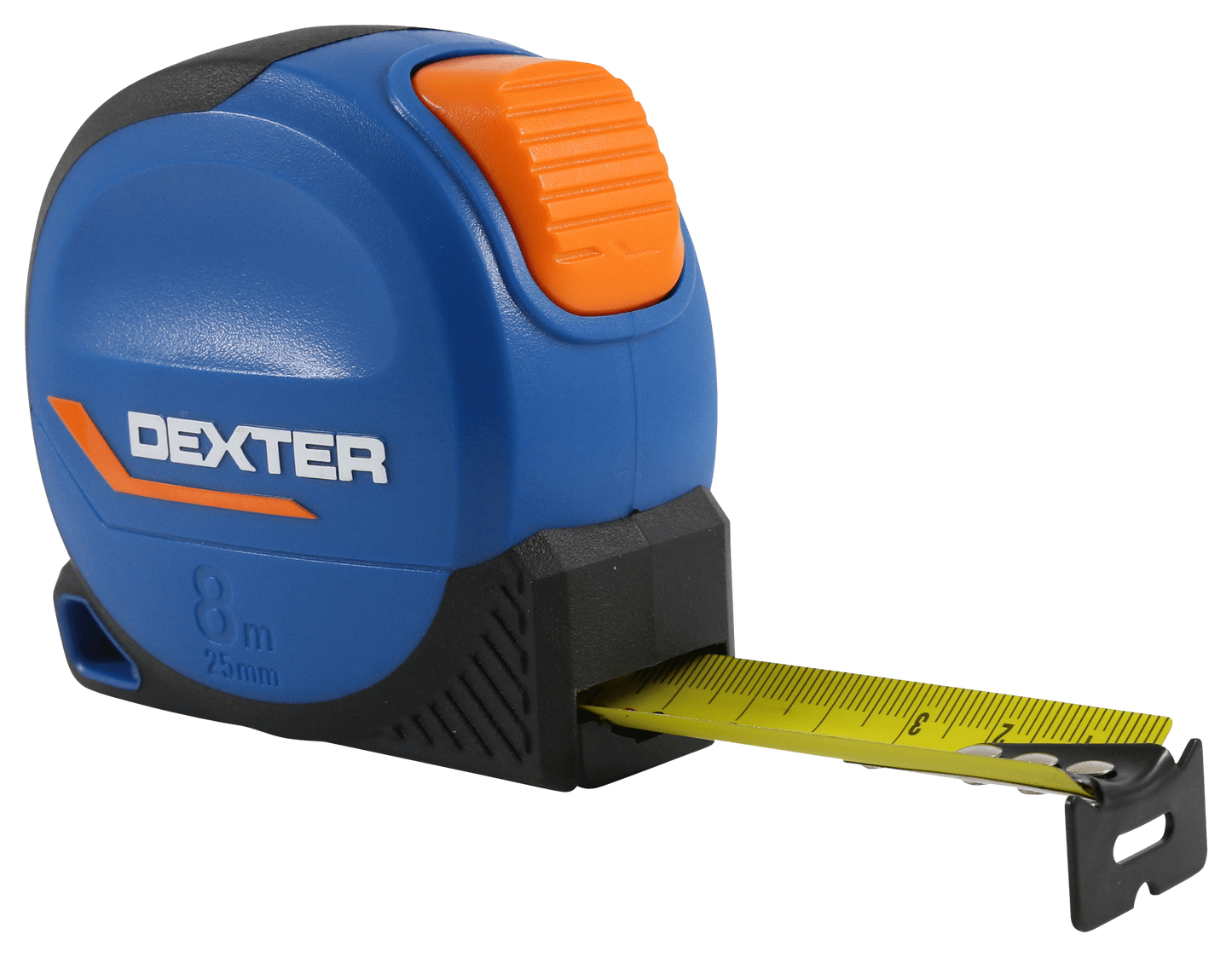 Bricocenter FLEXOMETER 8 M X 25 MM DEXTER BIMATERIAL SHELL