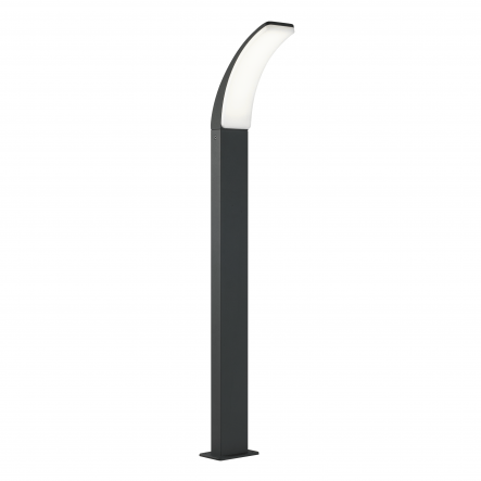 Bricocenter LAKKO - lamp aluminium grey 96x22x12cm LED 11W natural light IP44