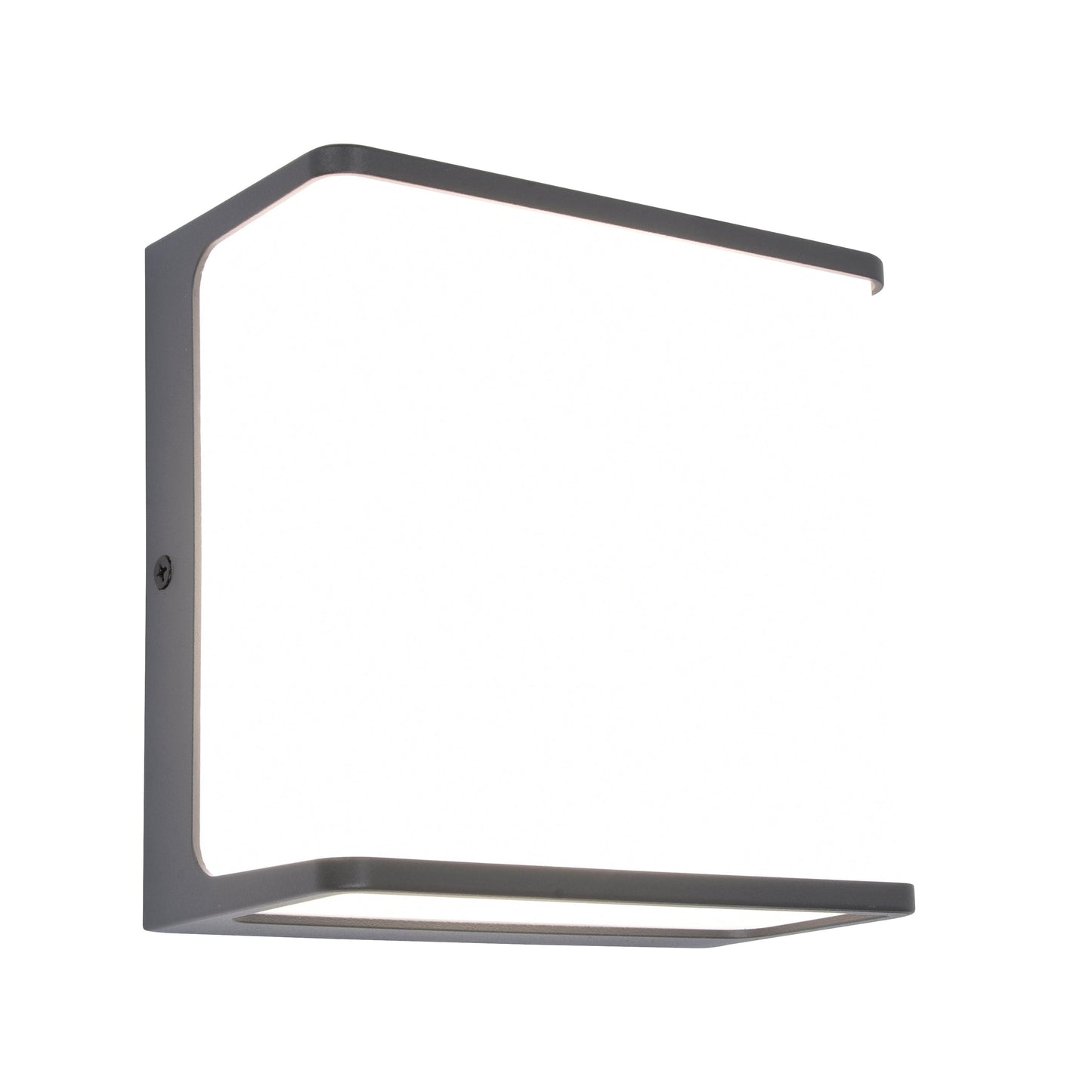 TELIN ALUMINIUM WALL LIGHT SILVER 15X8X15 CM LED 14.5W NATURAL LIGHT IP54