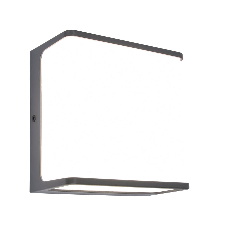 TELIN ALUMINIUM WALL LIGHT SILVER 15X8X15 CM LED 14.5W NATURAL LIGHT IP54