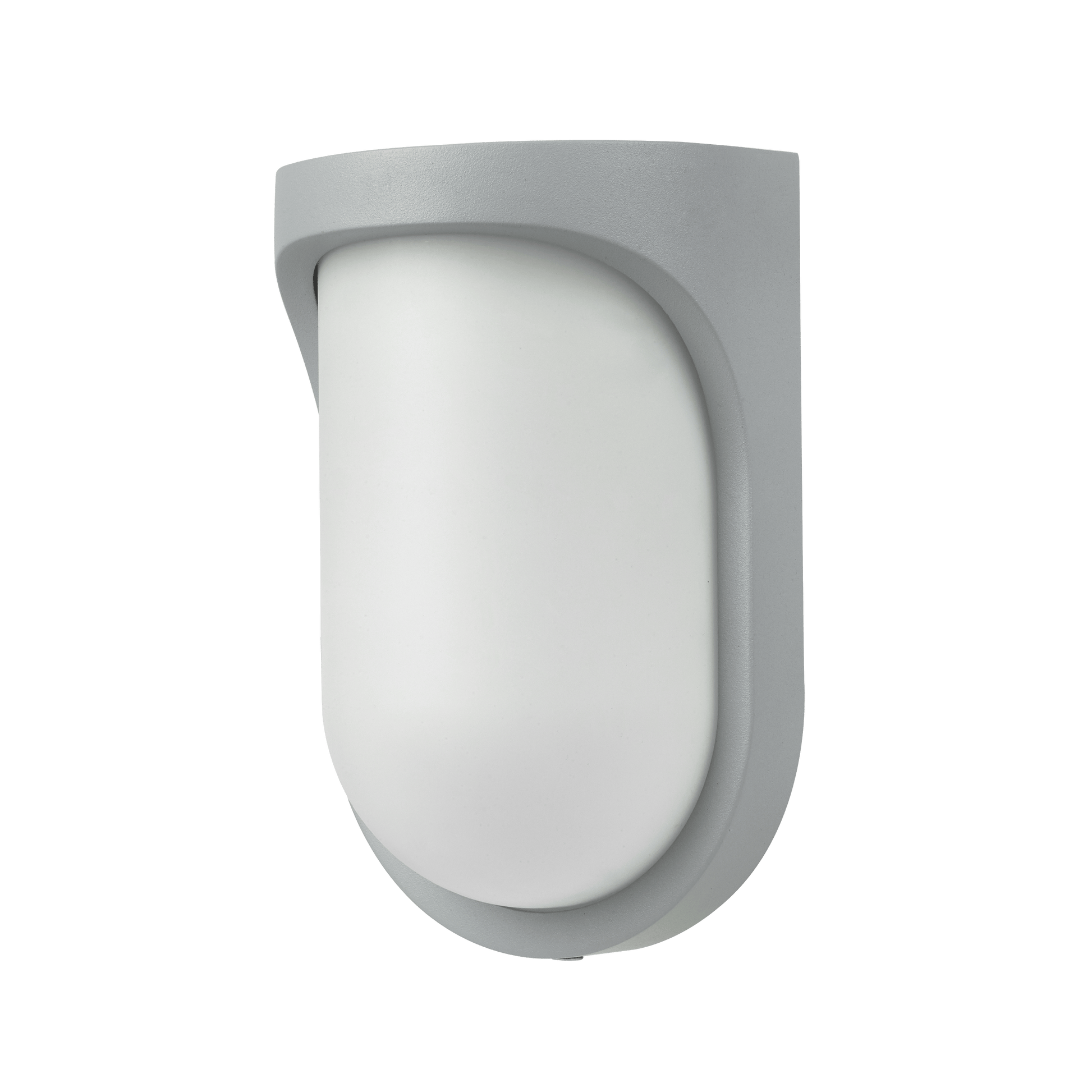 Bricocenter WALL LIGHT KAJU PLASTIC GREY 12X9.3X18 E27 25W IP44