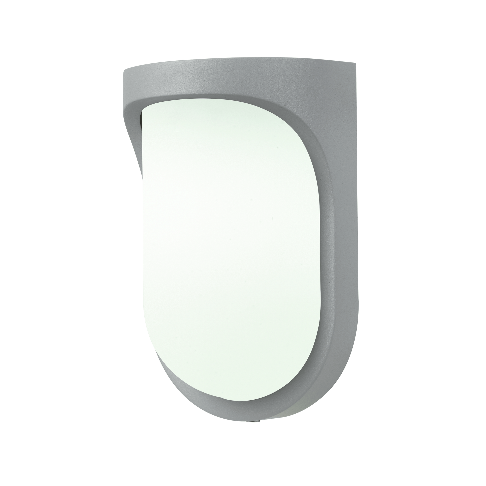 Bricocenter WALL LIGHT KAJU PLASTIC GREY 12X9.3X18 E27 25W IP44