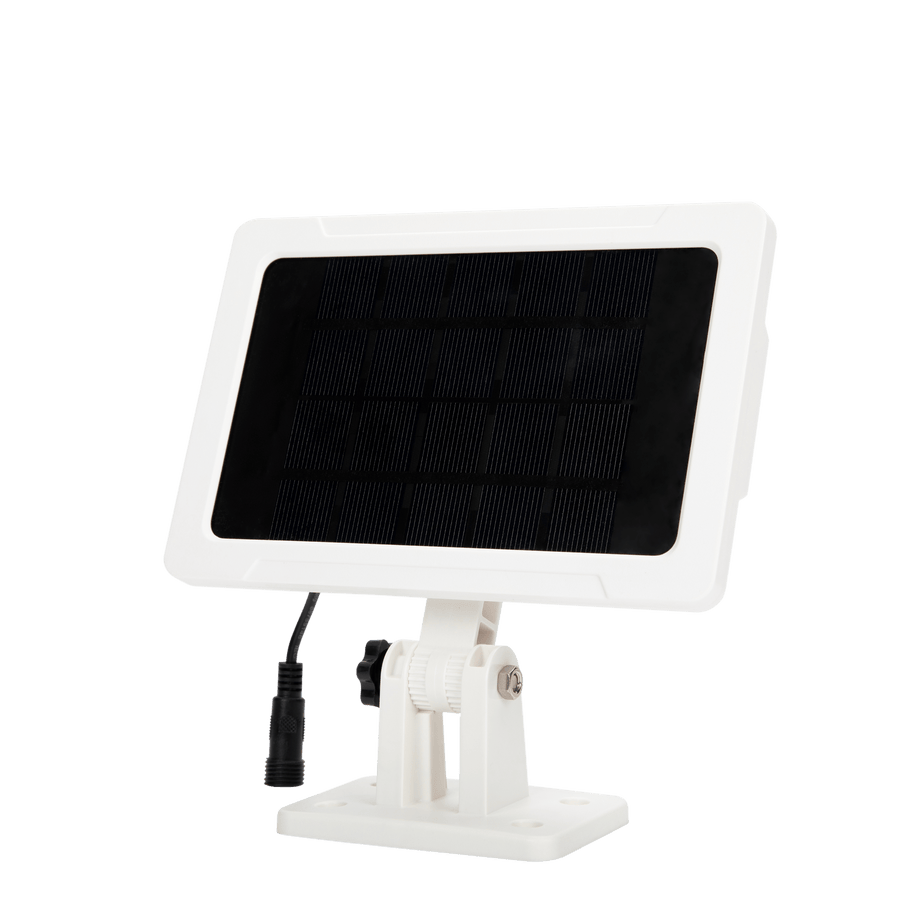 Bricocenter THOS SOLAR PROJECTOR ALUMINIUM WHITE 19.5X11.5X27CM 1000LM WITH IP MOTION SENSOR