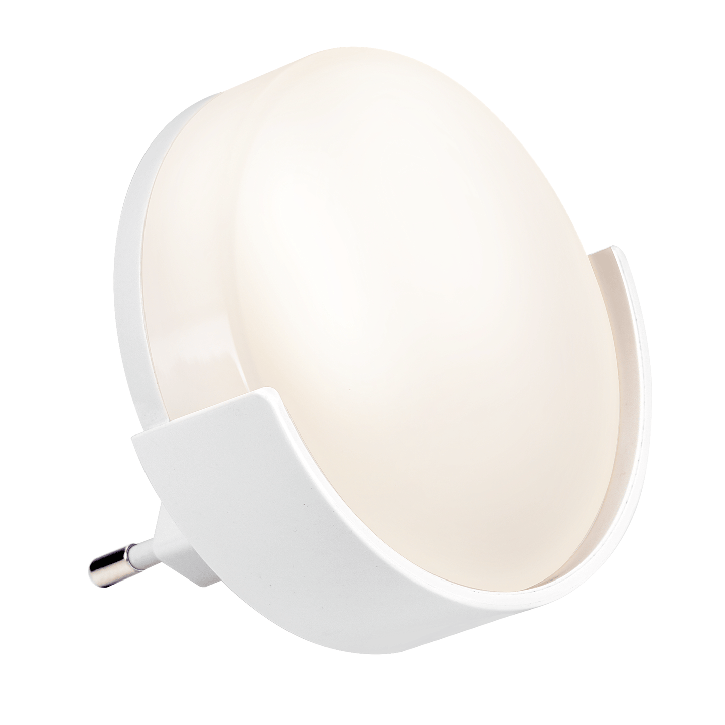Bricocenter NIGHT LIGHT PLASTIC WHITE LED 5LM NATURAL LIGHT
