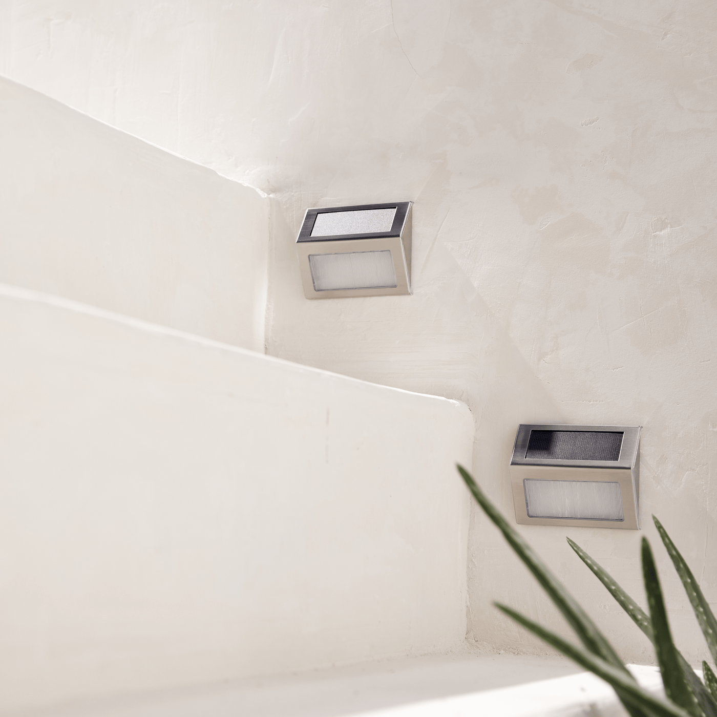 Bricocenter 2 NILS STAINLESS STEEL 10X8.2CM IP44 SOLAR MARKERS