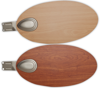 MAURICE CEILING FAN 4 BLADES D106 2xE27 CHERRY WOOD - Premium Fan with Light from Bricocenter - Just €84.99! Shop now at Maltashopper.com