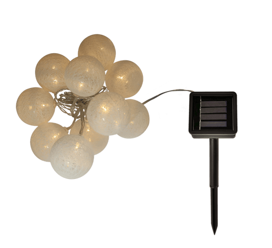 Bricocenter HINU SOLAR GARLAND 10 BALLS 3.4 M 20 LUMENS IP44